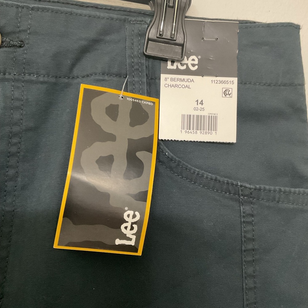 Lee Women's Mid-Rise Bermuda Shorts - Slate - Picture 4 of 7